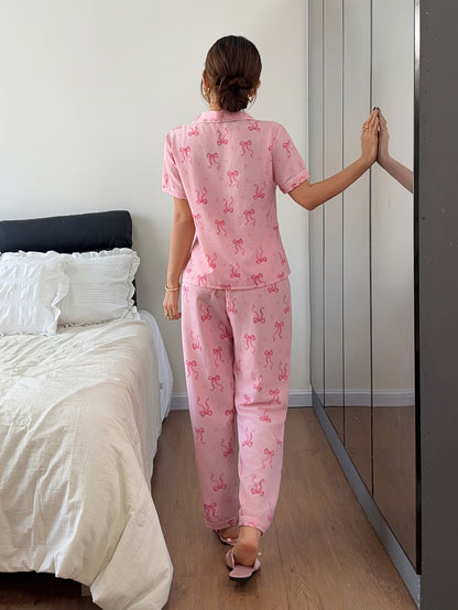 Pyjama imprimé vue de dos