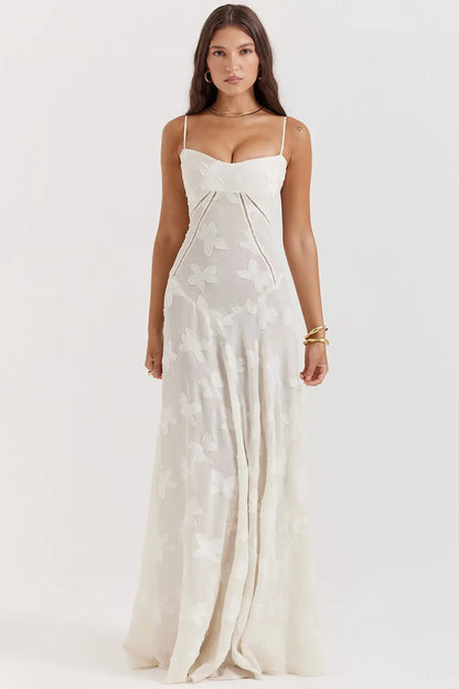 Livia | Robe Maxi Dos Nu à Bretelles
