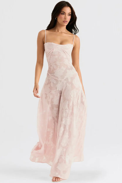 Livia | Robe Maxi Dos Nu à Bretelles