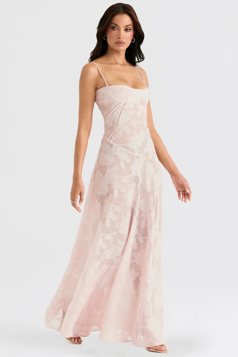 Livia | Robe Maxi Dos Nu à Bretelles