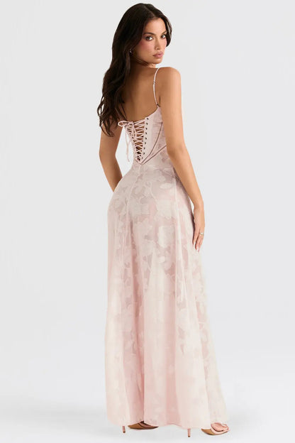 Livia | Robe Maxi Dos Nu à Bretelles