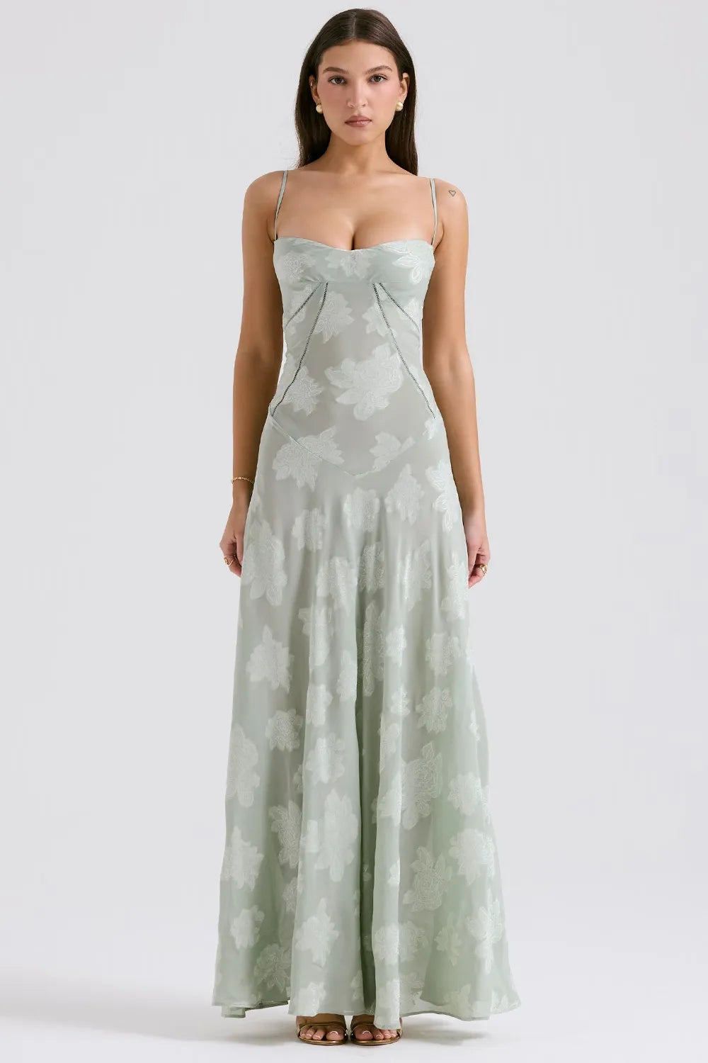 Livia | Robe Maxi Dos Nu à Bretelles