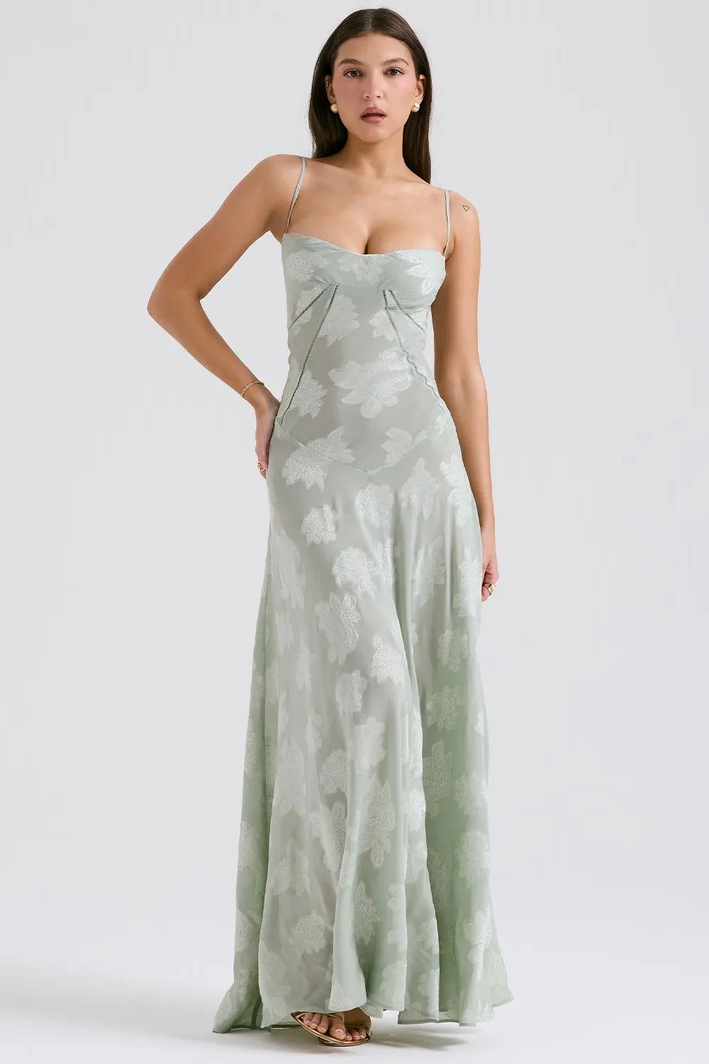 Livia | Robe Maxi Dos Nu à Bretelles