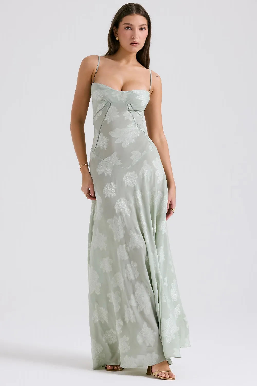 Livia | Robe Maxi Dos Nu à Bretelles