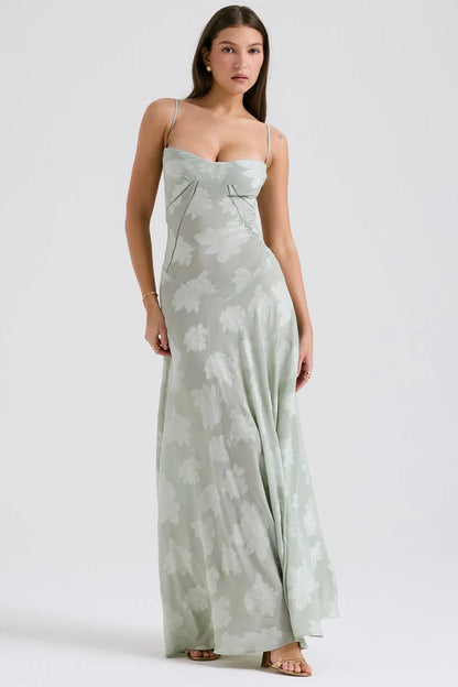 Livia | Robe Maxi Dos Nu à Bretelles