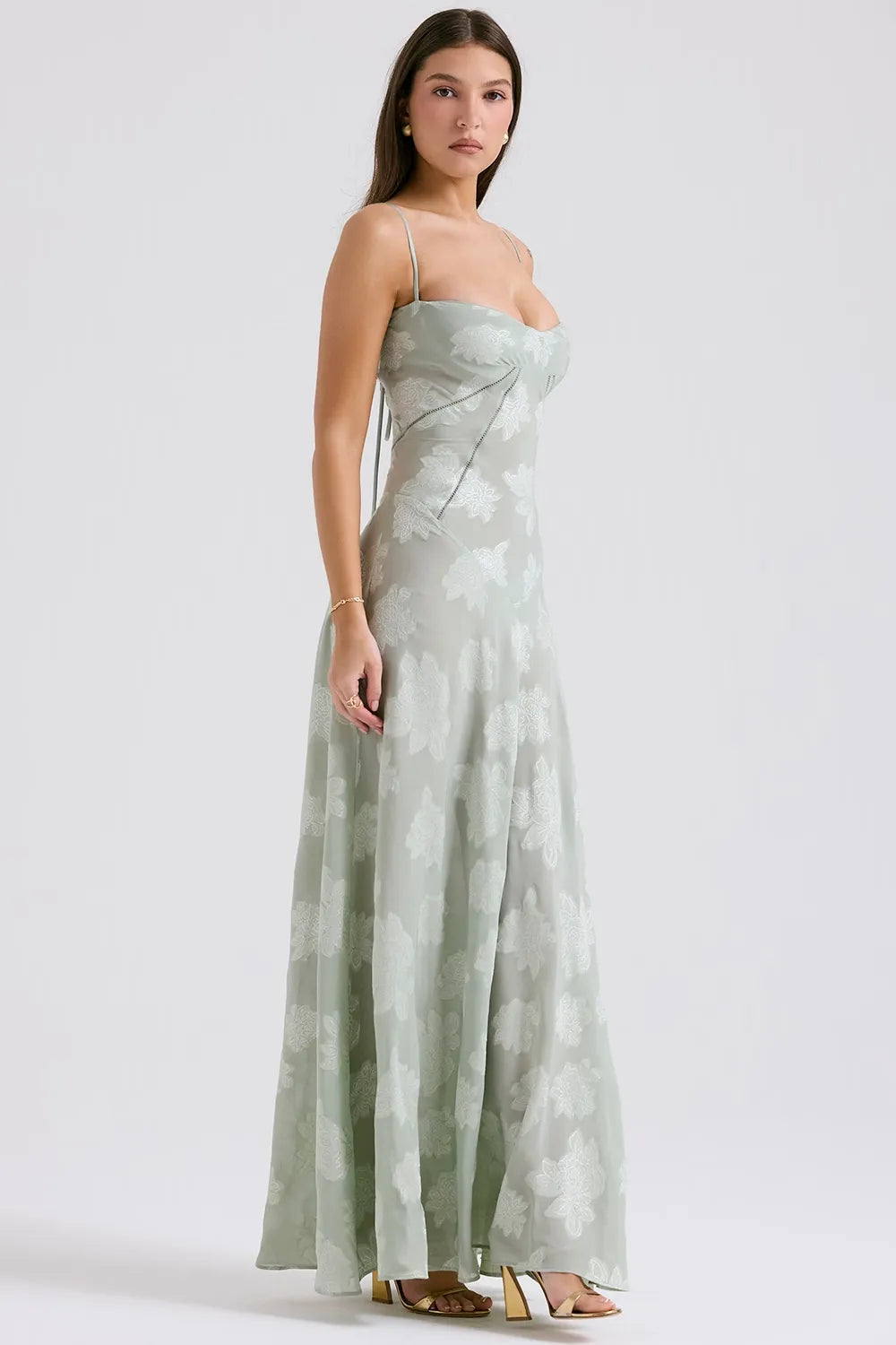Livia | Robe Maxi Dos Nu à Bretelles