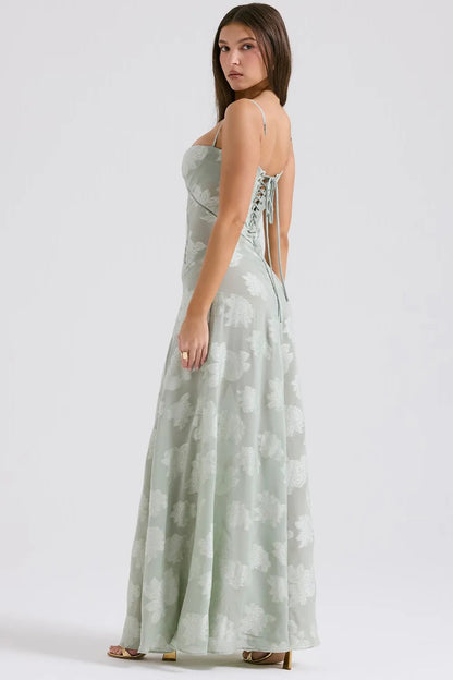Livia | Robe Maxi Dos Nu à Bretelles