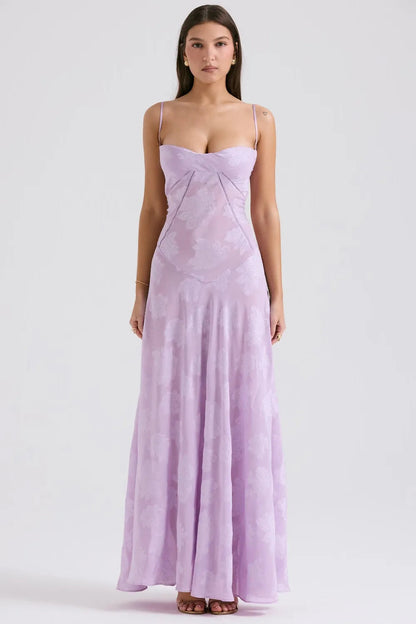 Livia | Robe Maxi Dos Nu à Bretelles