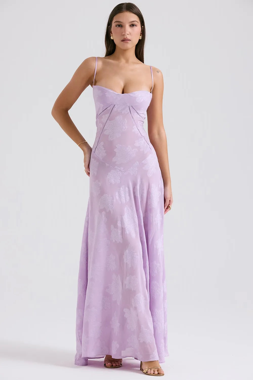 Livia | Robe Maxi Dos Nu à Bretelles