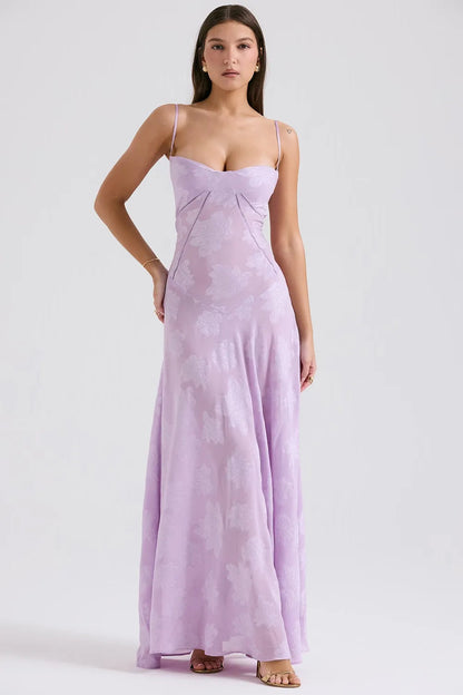 Livia | Robe Maxi Dos Nu à Bretelles