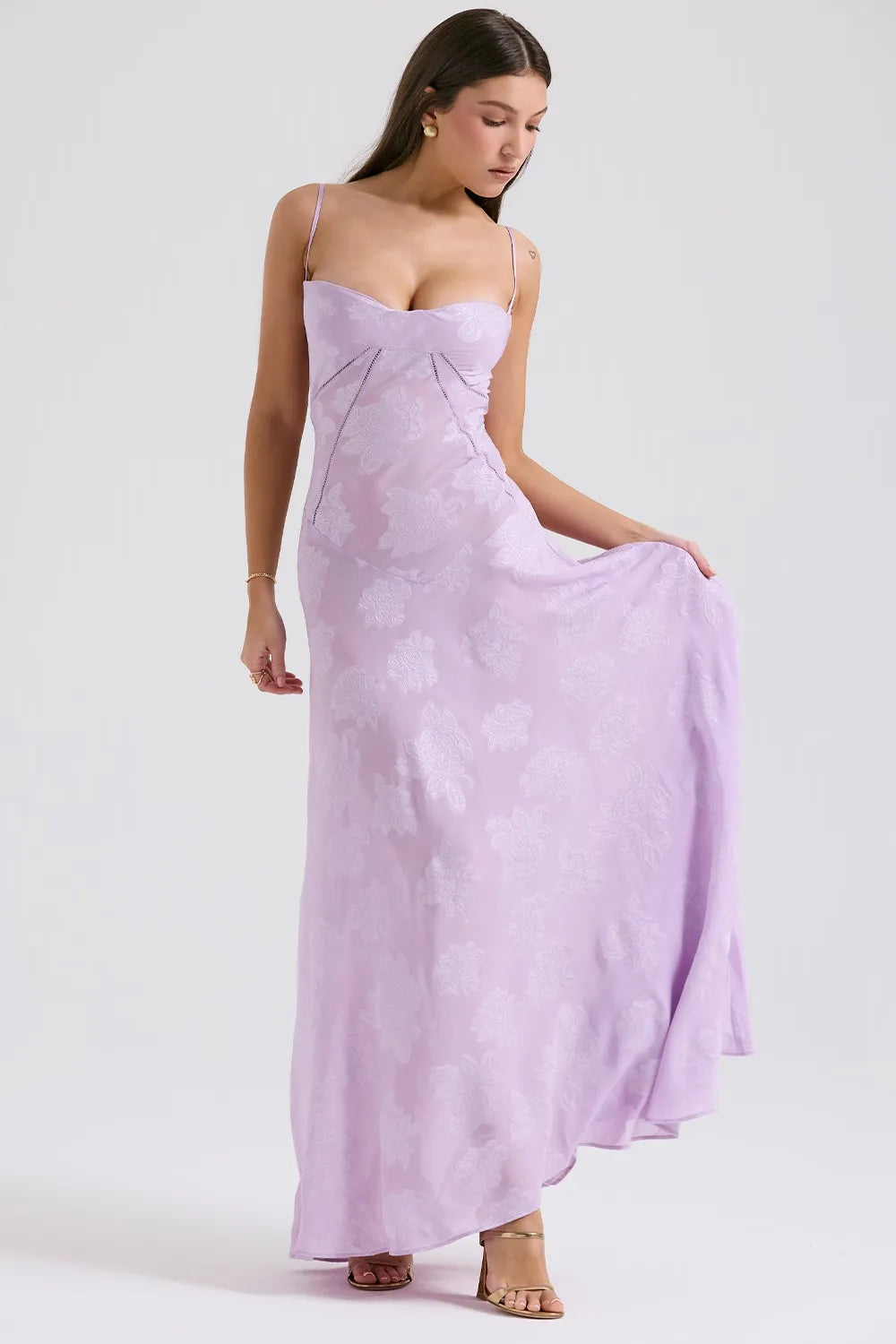 Livia | Robe Maxi Dos Nu à Bretelles