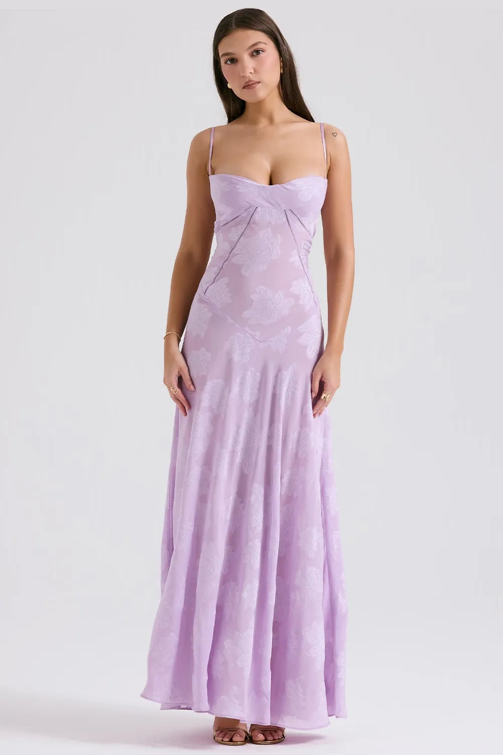 Livia | Robe Maxi Dos Nu à Bretelles