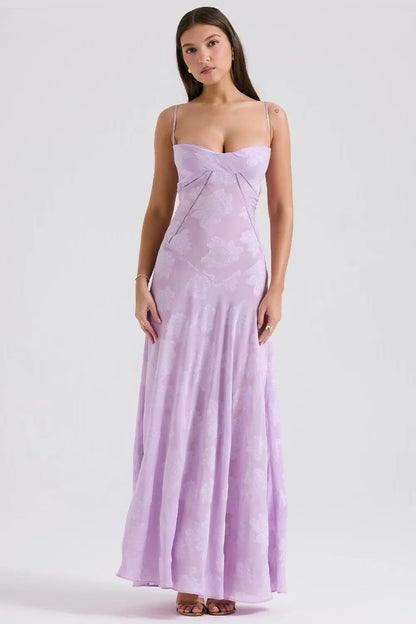 Livia | Robe Maxi Dos Nu à Bretelles