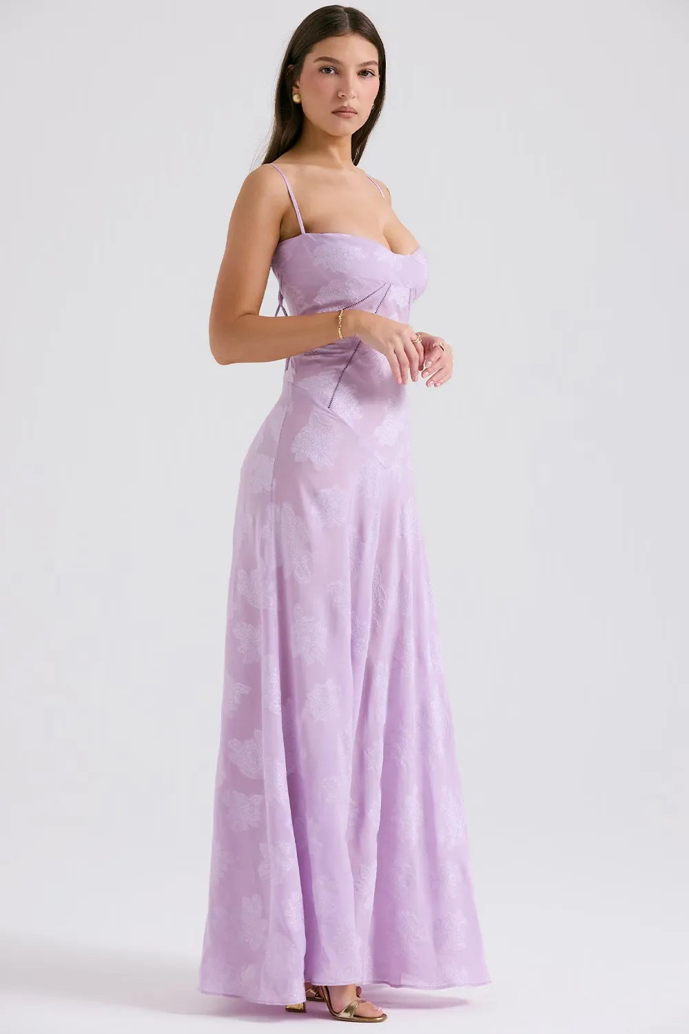 Livia | Robe Maxi Dos Nu à Bretelles