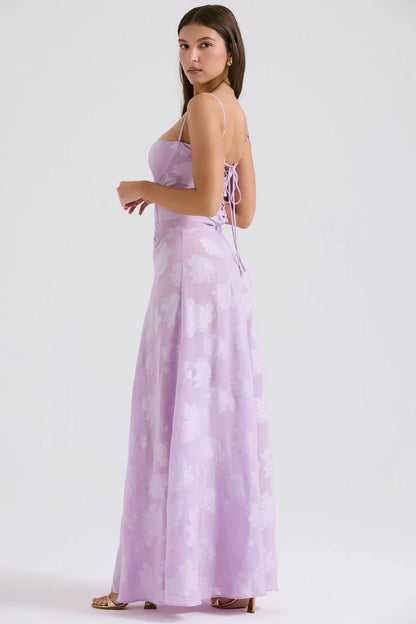 Livia | Robe Maxi Dos Nu à Bretelles