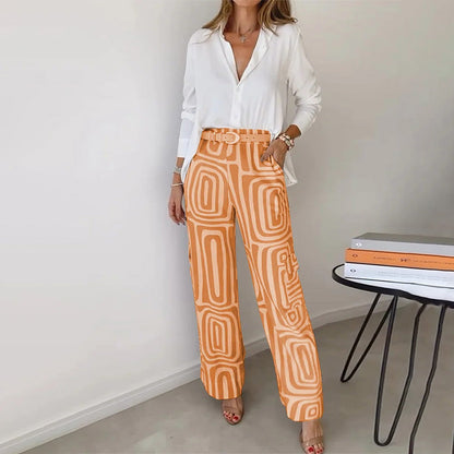 Opaline | Ensemble Deux Pièces Chemise et Pantalon