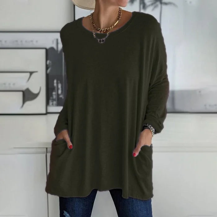 Cléonie | Tunique Oversize Manches Longues