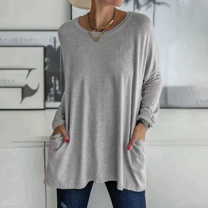 Cléonie | Tunique Oversize Manches Longues