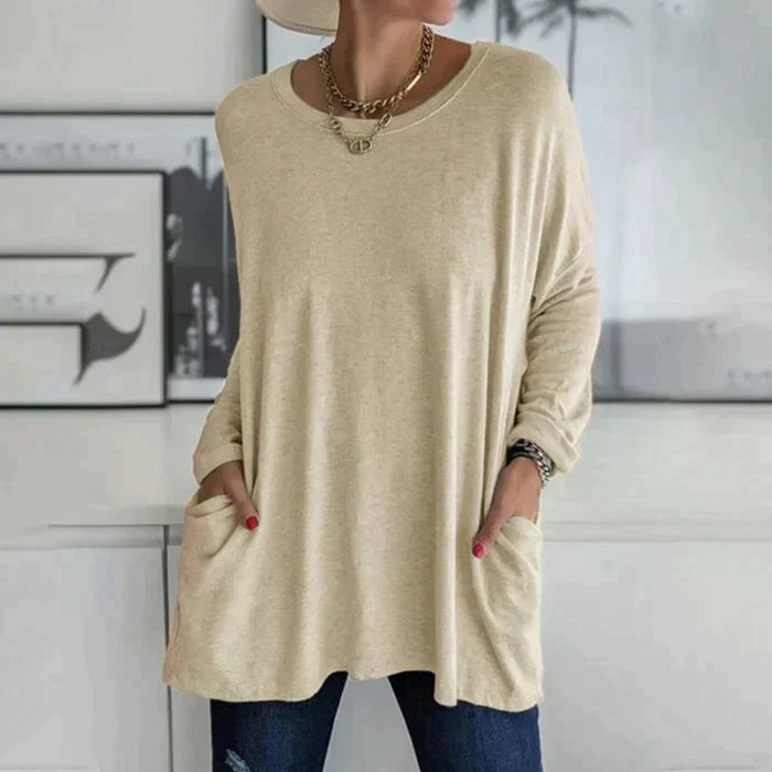 Cléonie | Tunique Oversize Manches Longues