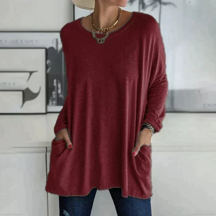 Cléonie | Tunique Oversize Manches Longues
