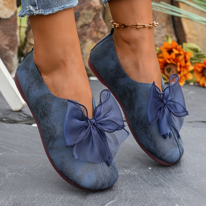 Mocassins à bride vus de l'arrière