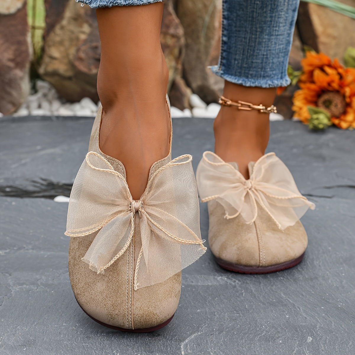 Mocassins à bride, vue de trois quarts