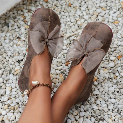 Mocassins à bride, détail du contrefort
