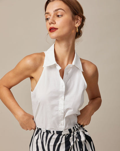 Aurore | T-Shirt Col Classique Manches Courtes pour Quotidien