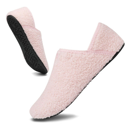 Chaussons d'intérieur femme doublés à semelle souple