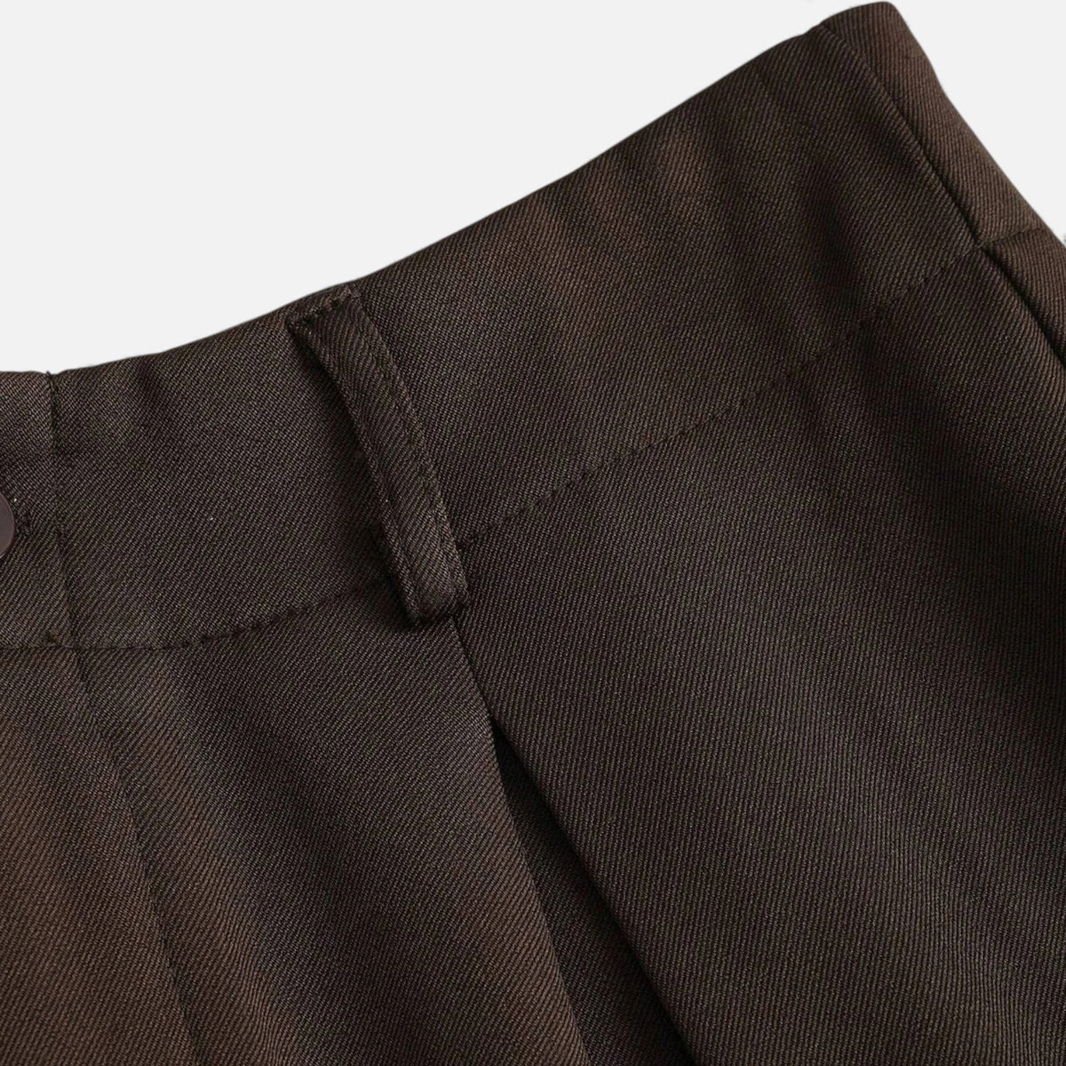 Pantalon jacquard femme, plis partant de la taille