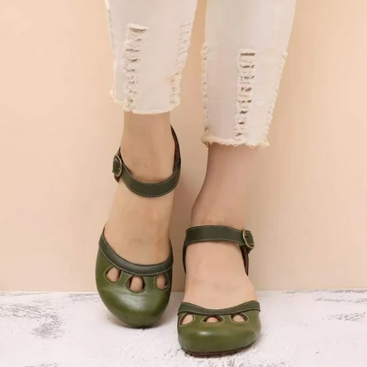 Pavia sandales à talons bas brides croisées femme