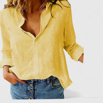 Harper | Chemise en Lin Col Revers